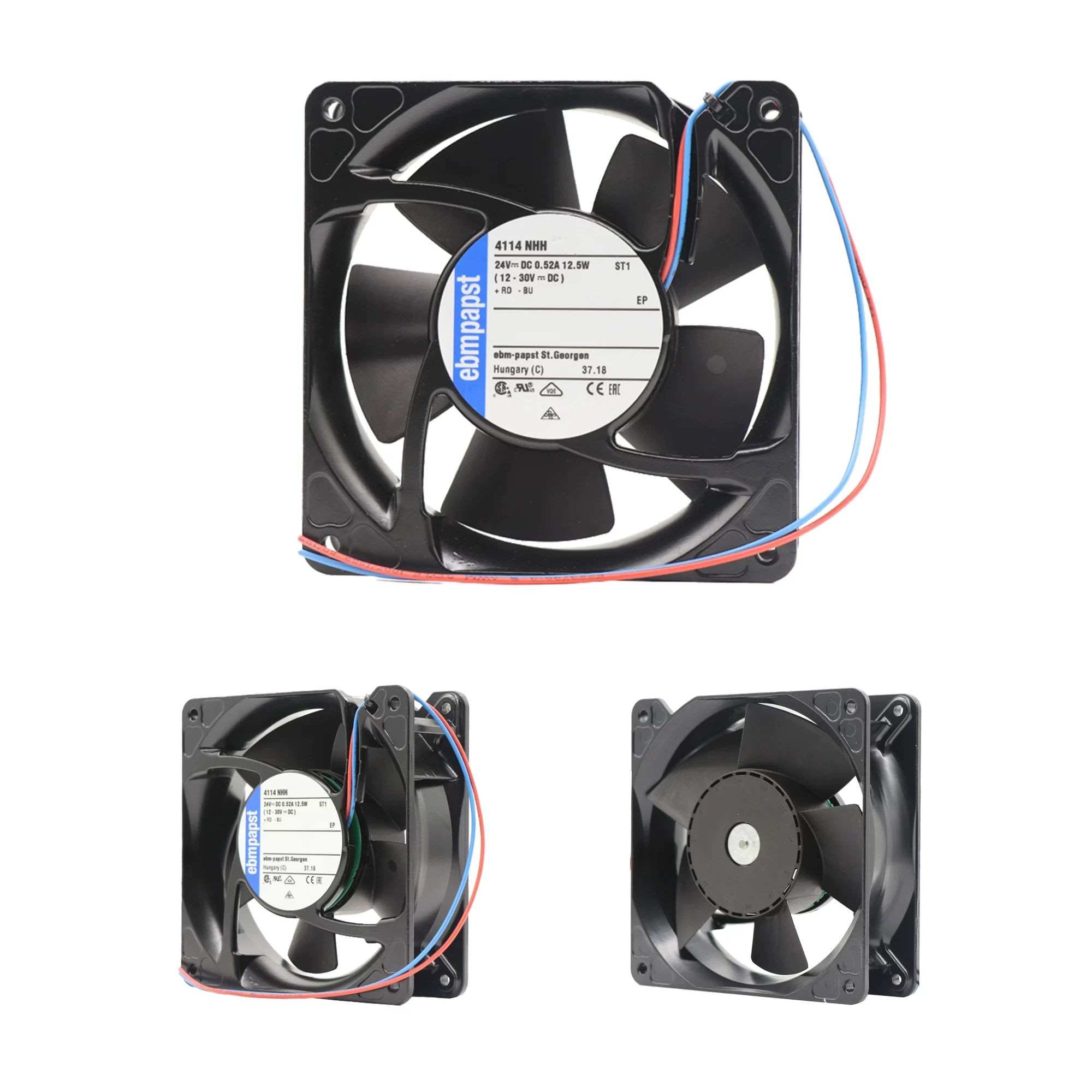 4114NHH ebmpapst 24V 0.52A transmitter inverter fan 4114NHH ebmpapst 24V 0.52A transmitter inverter fan