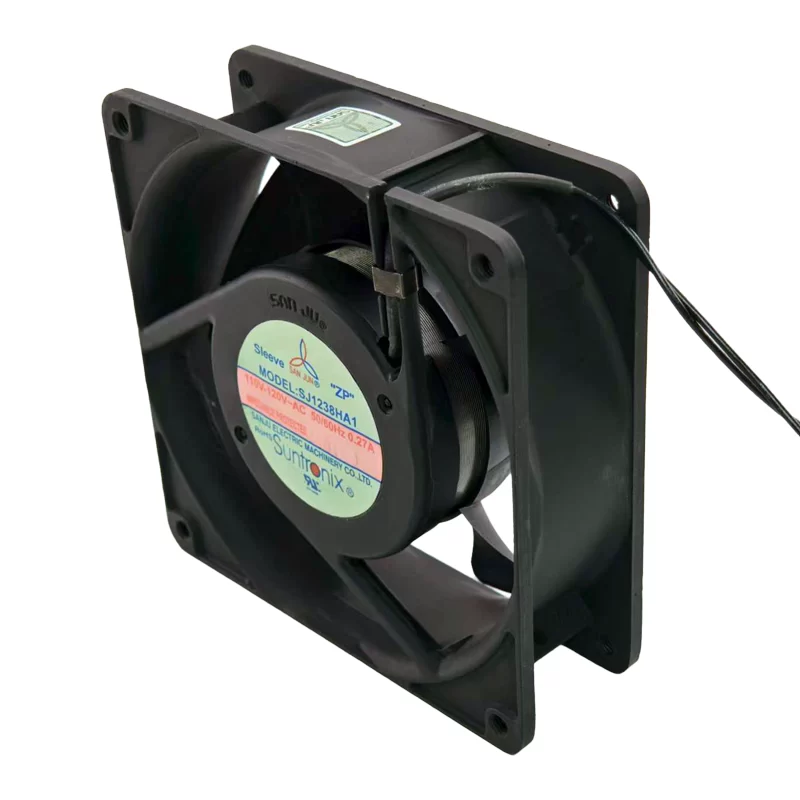 SJ1238HA1 Sanju 110V-120V 0.27A ball axial fan SJ1238HA1 Sanju 110V-120V 0.27A ball axial fan