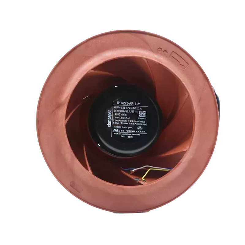Ebmpapst R1G225-AF11-52 48VDC 95W Centrifugal Fan – 225mm, 2700 RPM, IP42 – For Air Purifiers & Cabinets