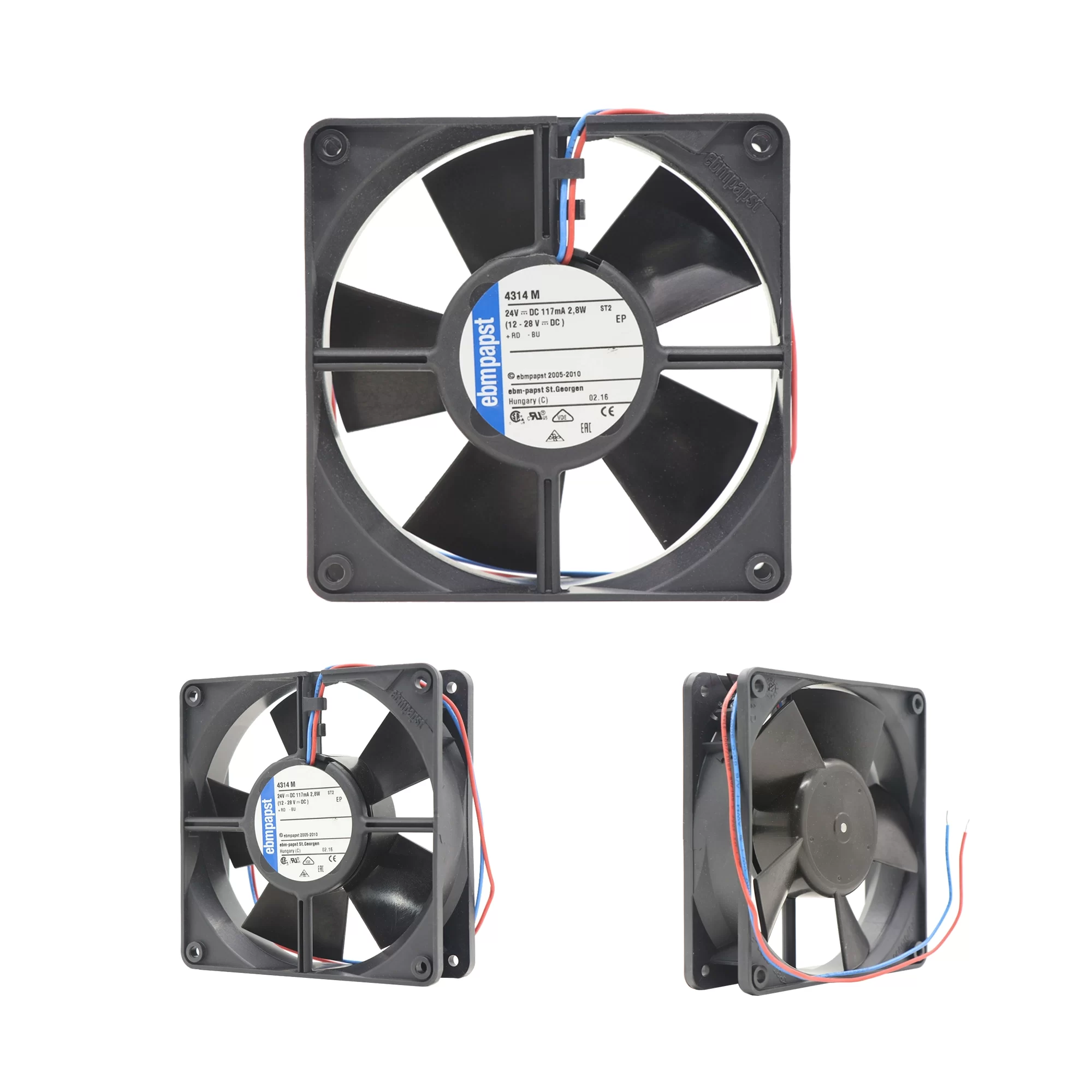 4314M ebmpapst 24V 117mA 2.8W inverter fan 4314M ebmpapst 24V 117mA 2.8W inverter fan