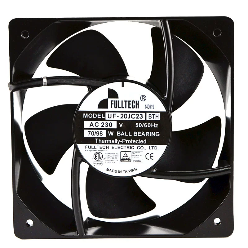 Fulltech UF20JC23BTH industrial fan UF20TC23BWH chassis 205 cooling fan