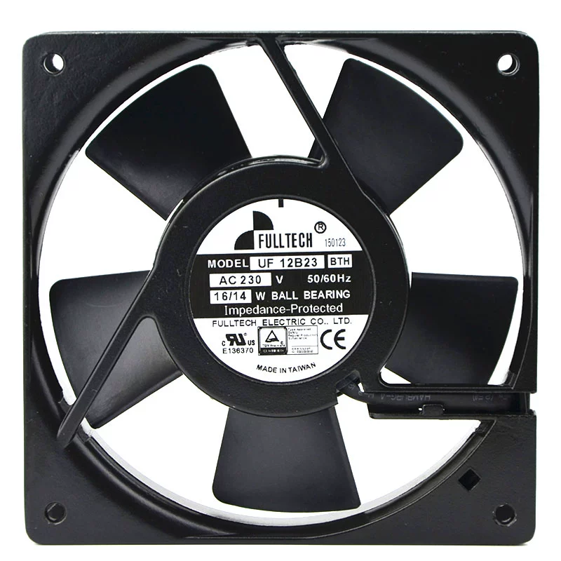 UF-12B23BTH/BWH Fulltech 12cm/12025 cabinet silent cooling fan