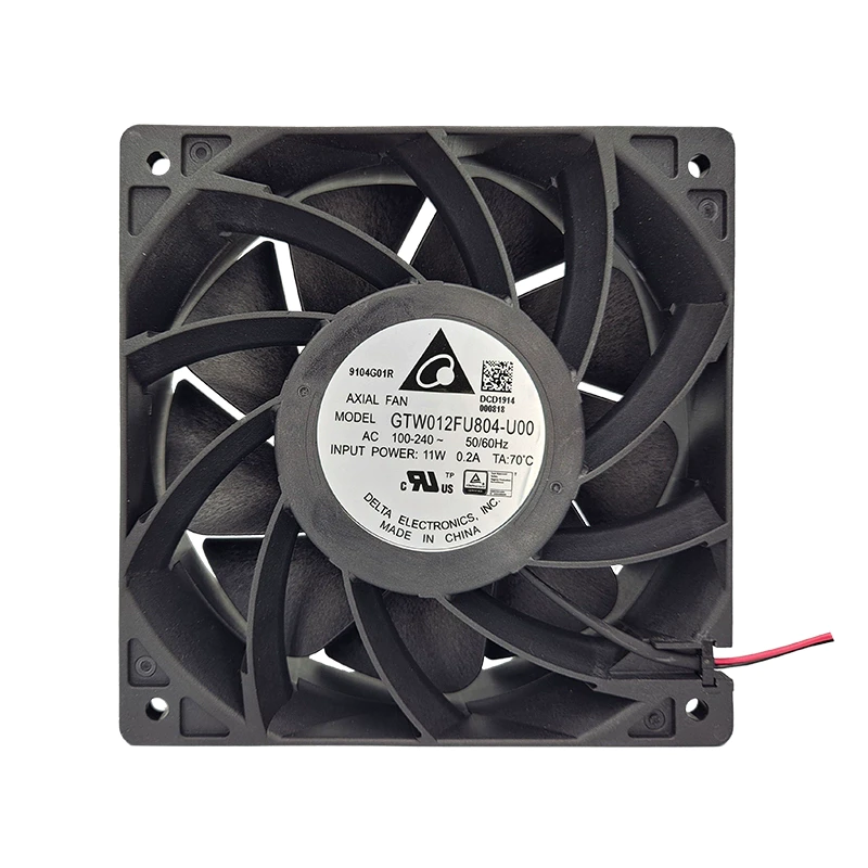 GTW012FU804-U00 AC100-230V 11W 12038 Delta EC AC fan