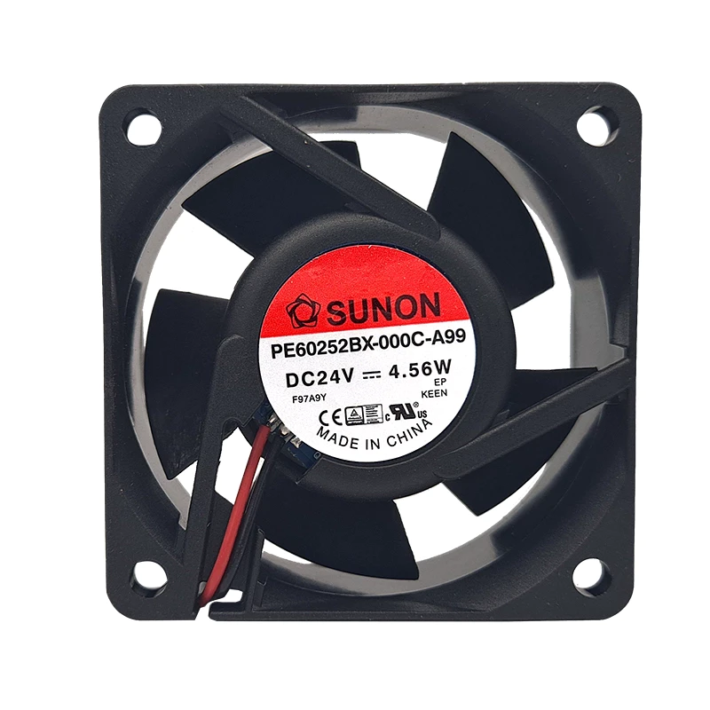 PE60252BX-000C-A99 DC24V 4.56W 6025 SUNON fan blower