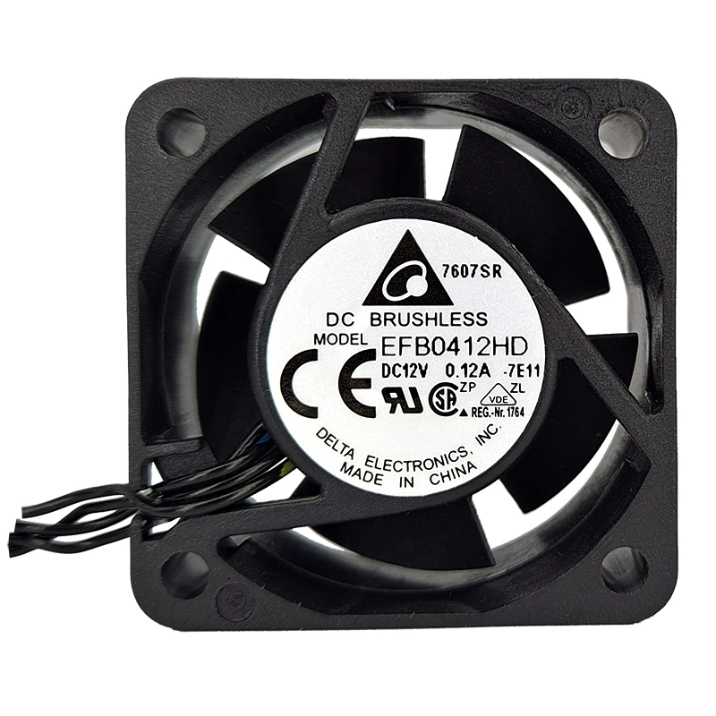 EFB0412HD-7E11 DC12V 0.12A 4020 Delta fan