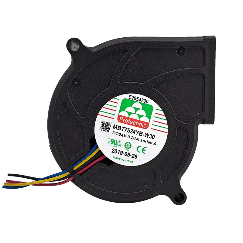 MBT7524YB-W30 four-wire PWM DC24V 0.24A 7530 Magic/blower fan