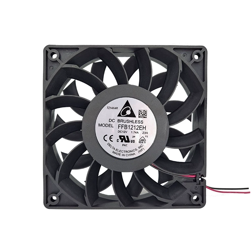Delta FFB1212EH-Z3H 12V 1.74A two-wire industrial equipment DC fan