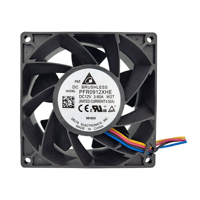 PFR0912XHE-W2T speed adjustable 3.6A12V violent double ball DC fan Delta