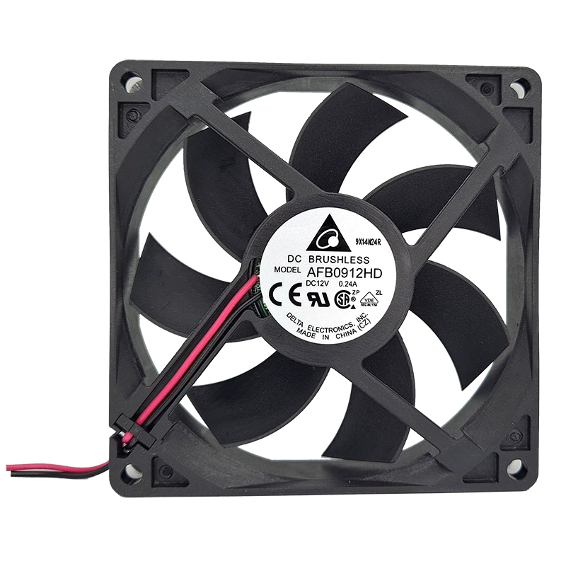 AFB0912HD 12v 0.24A 9220 double ball delta 9cm fan