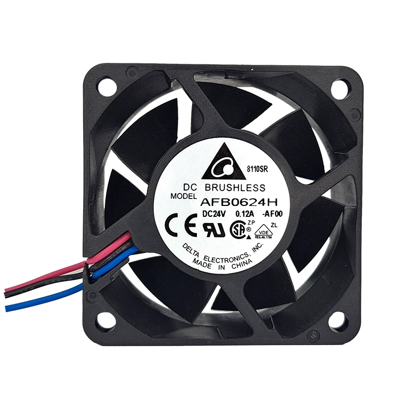 AFB0624H-AF00 DC24V 0.12A 6025 Delta fan