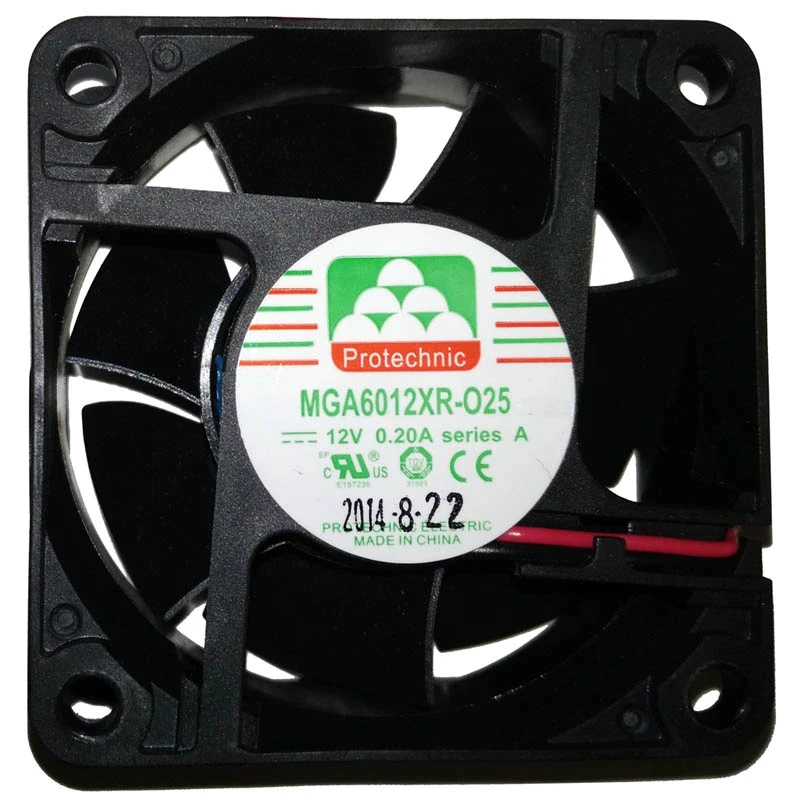 MGA6012XR-O25 DC12V 0.20A 6025 Magic fan