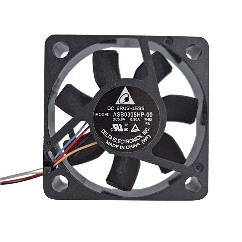 Delta ASB0305HP-007HQ 3007 5V 0.5A 4-wire PWM speed fan