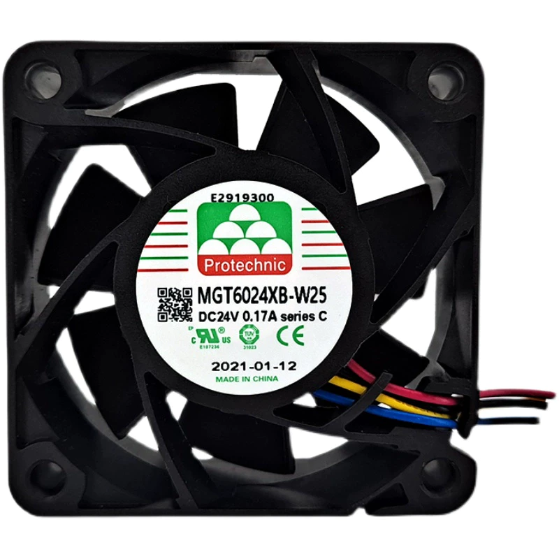 Protechnic MGT6024XB-W25 C 6025 24V 0.17A PWM fan