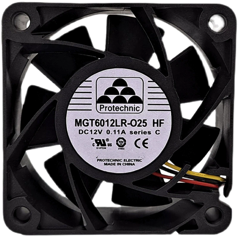 MGT6012LR-O25 HFC 12V 0.11A Protechnic fan