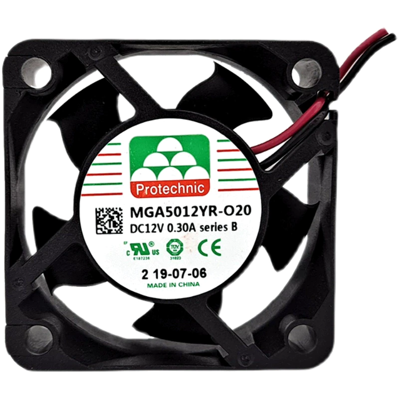 MGA5012YR-O20 B 12V 0.3A Protechnic fan