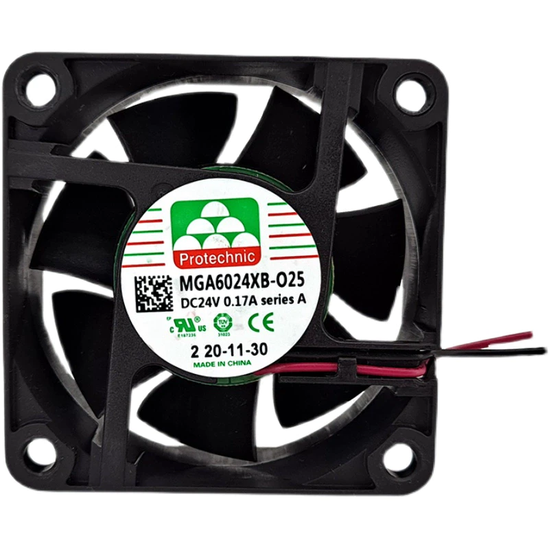 NGA6024XB-O25 A 24V 0.17A Protechnic Fan