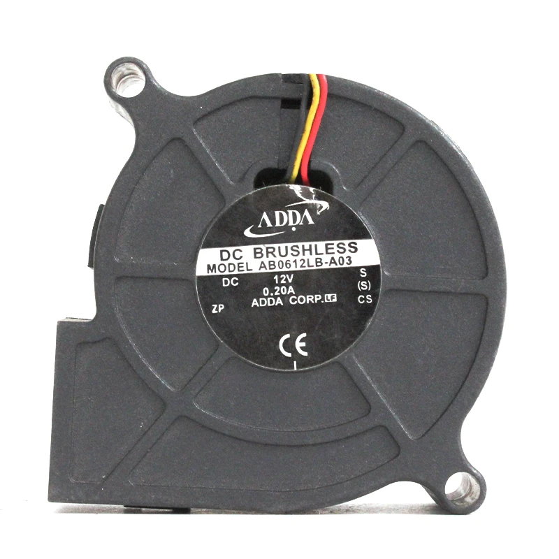 ADDA AB0612LB-A03 12V 0.20A Turbo Blower Fan