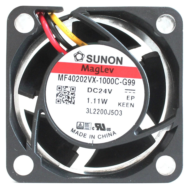 40202VX-1000C-G99 SUNON 24V 3-wire 4cm fan