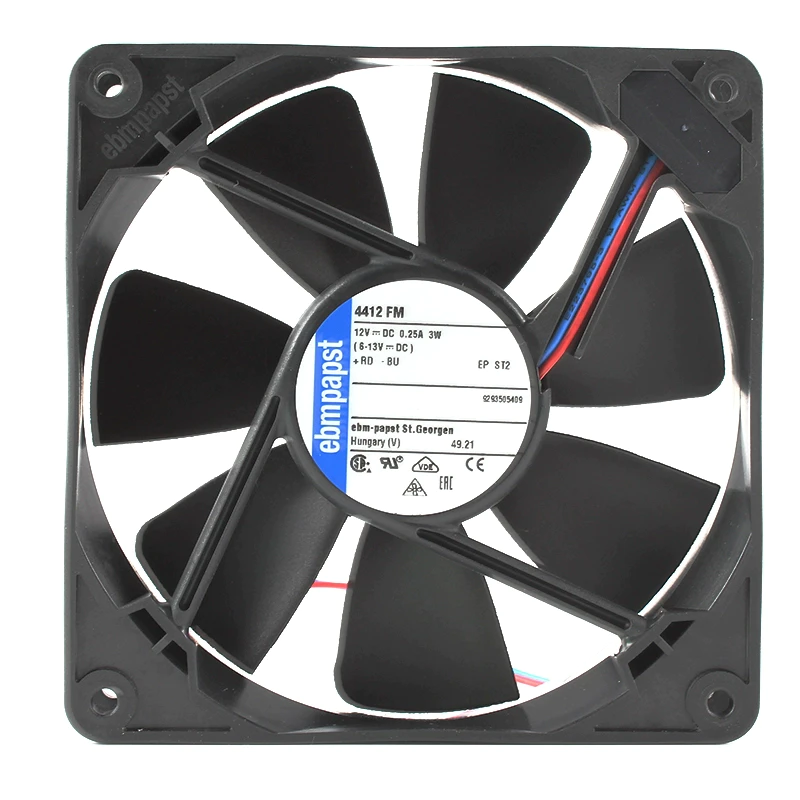 4412FM ebmpapst 12V 0.25A 3W inverter fan