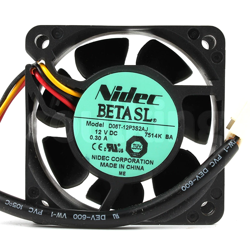 D06T-12P3S2AJ NIDEC 6025 12V 0.30A fan