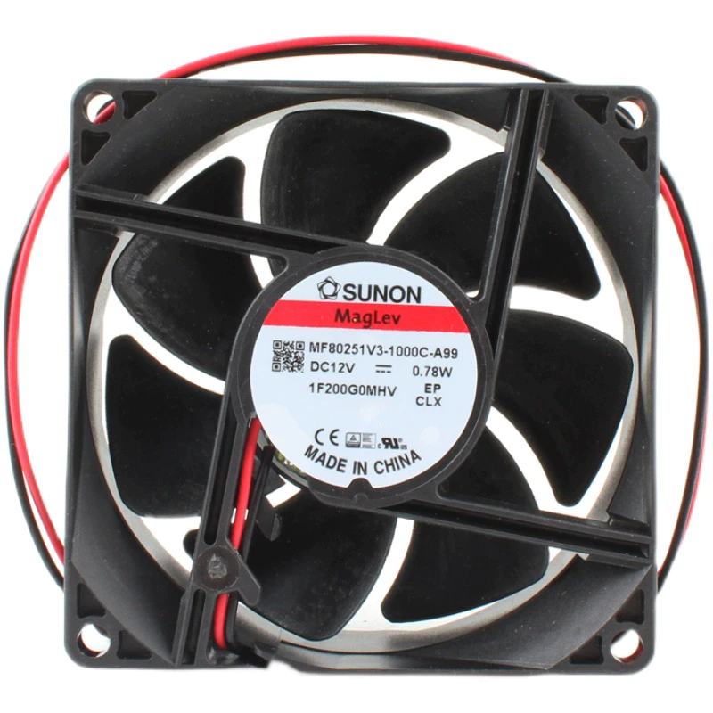 MF80251V3-1000C-A99 SUNON 12V 0.78W silent fan