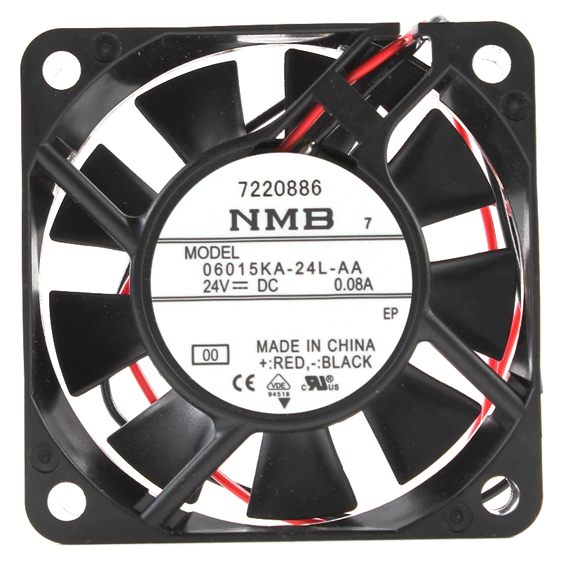 NMB 06015KA-24L-AA 6015 24V 0.08A inverter fan