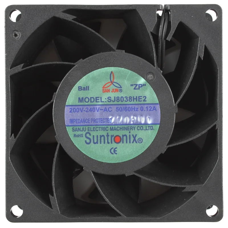 SJ8038HE2 Sanju 220/240V 0.12A inverter axial fan