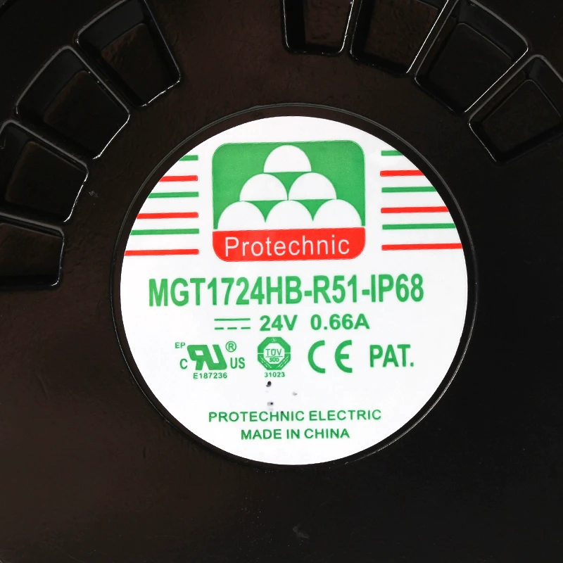 MGT1724HB-R51 Protechnic 24V 0.66A IP68 waterproof fan