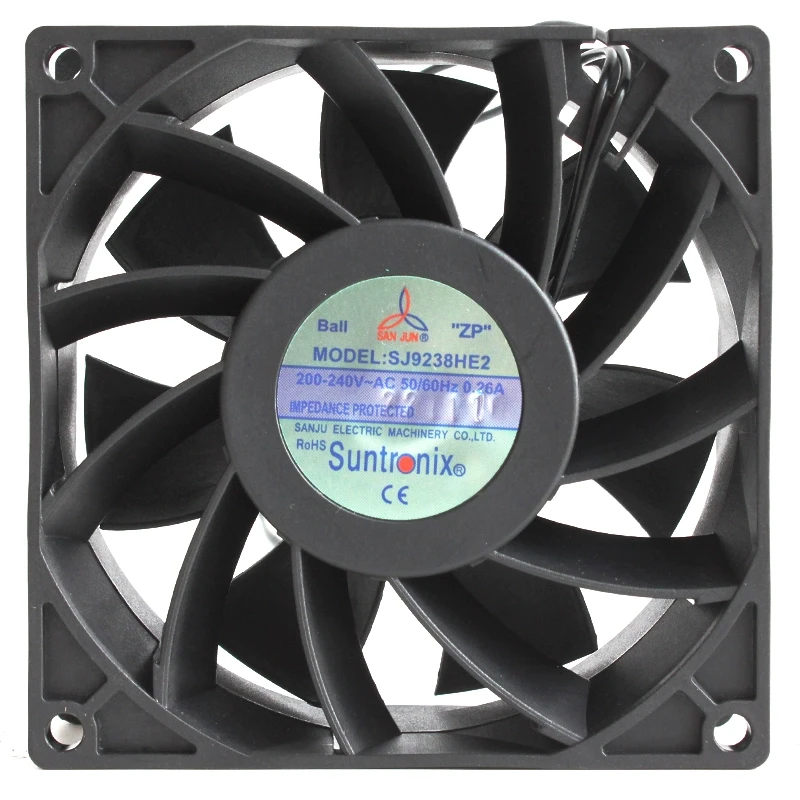 SJ9238HE2 authentic SANJUN Sanju 9238 200-240V 0.26A large air volume inverter fan