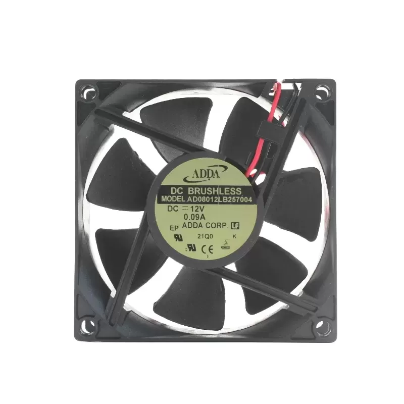 thumbnail image 2 of ADDA AD0612HB-A73GL 12V 0.23A Brushless DC Fan With Heatsink – 3-Wire, Refurbished 2 of 2