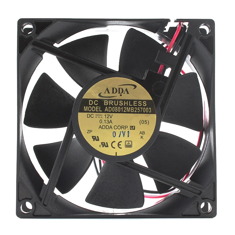 AD08012MB257003 ADDA 12V 0.13A waterproof fan