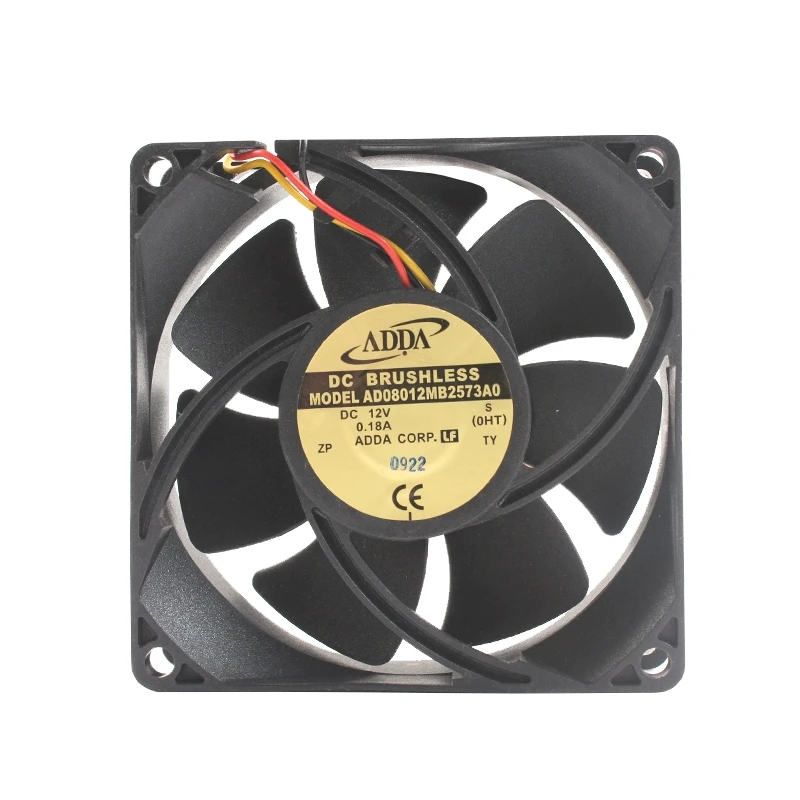 AD0812MB2573A0 ADDA 12V 0.18A axial fan