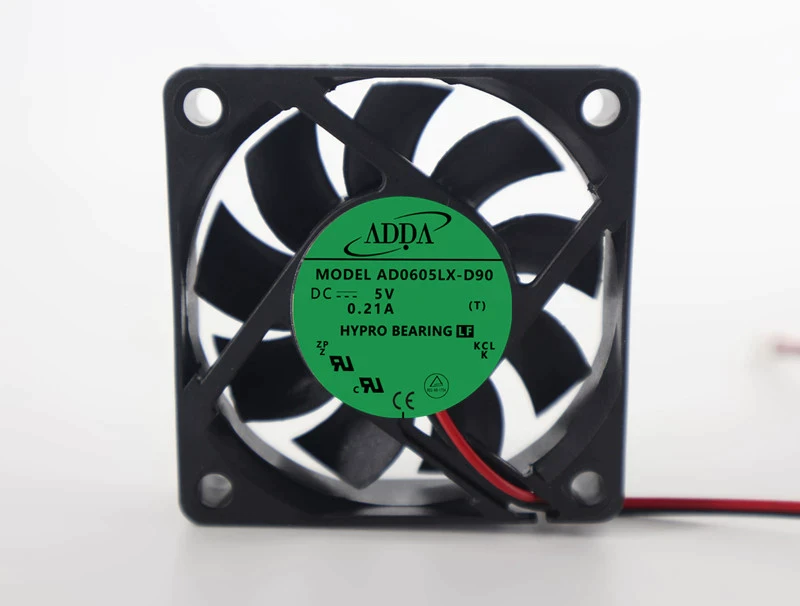 AD0605LX-D90 ADDA 6015 5V 0.21A Hikvision Dahua hard disk video recorder fan