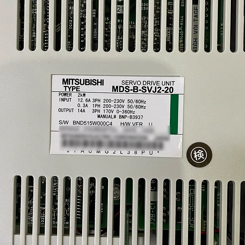 MDS-B-SVJ2-20 HC152S-A47 Mitsubishi original servo motor driver