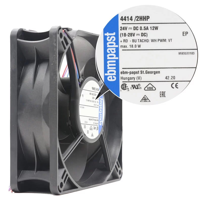 4414/2HHP ebmpapst 24V 0.5A inverter fan 4414/2HHP ebmpapst 24V 0.5A inverter fan