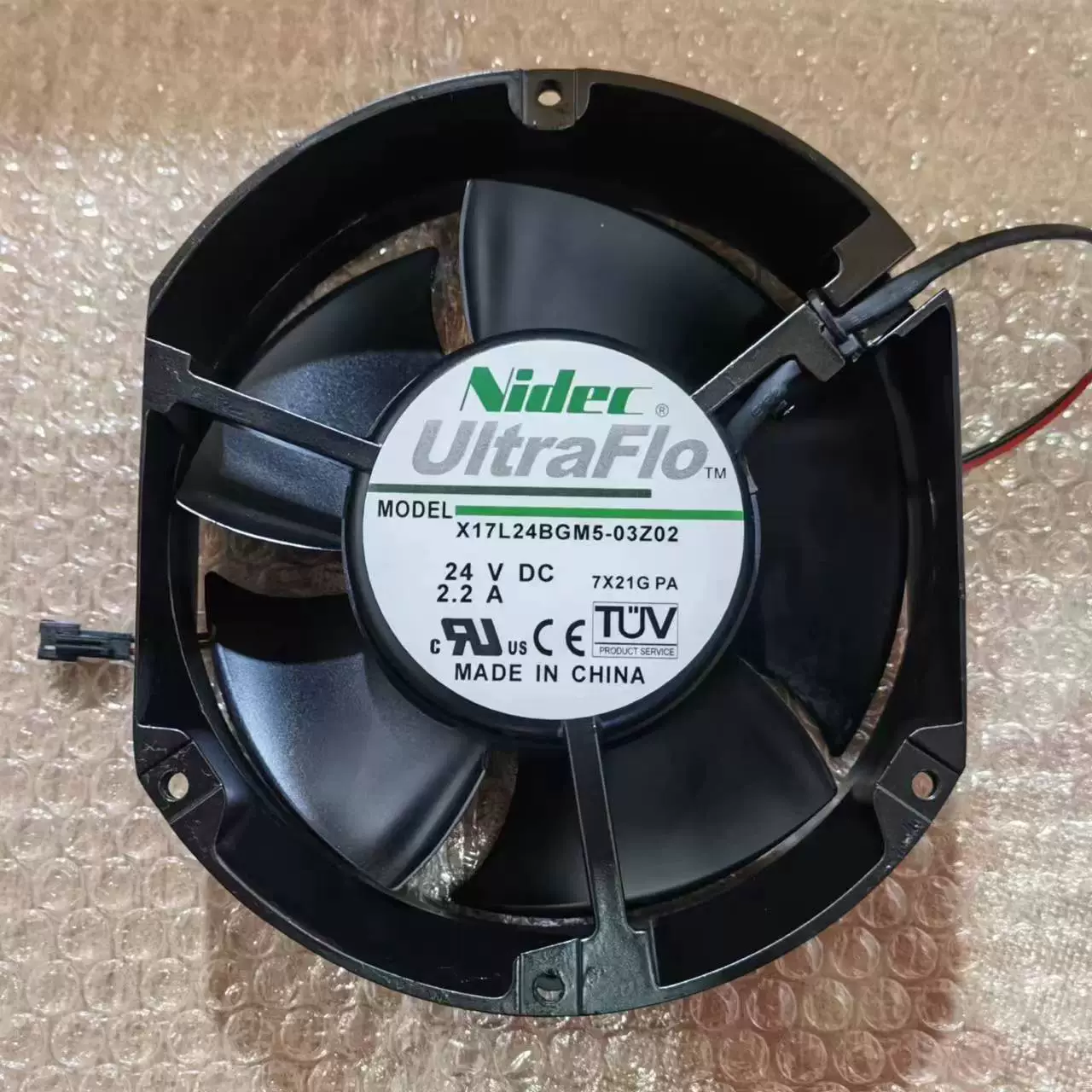 X17L24BGM5-03 X17L24BGM5-03Z02 24V2.2A X17L24BGM5-07 fan