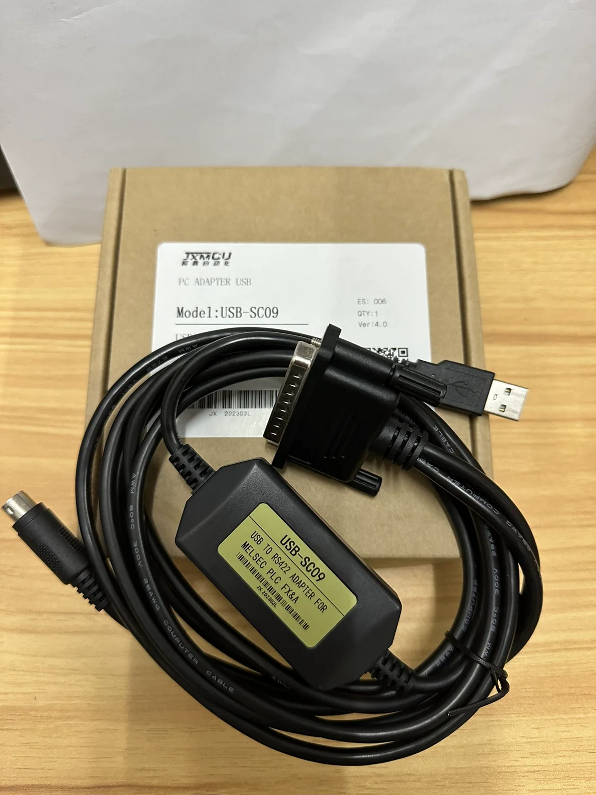 Mitsubishi programming cable USB-SC09
