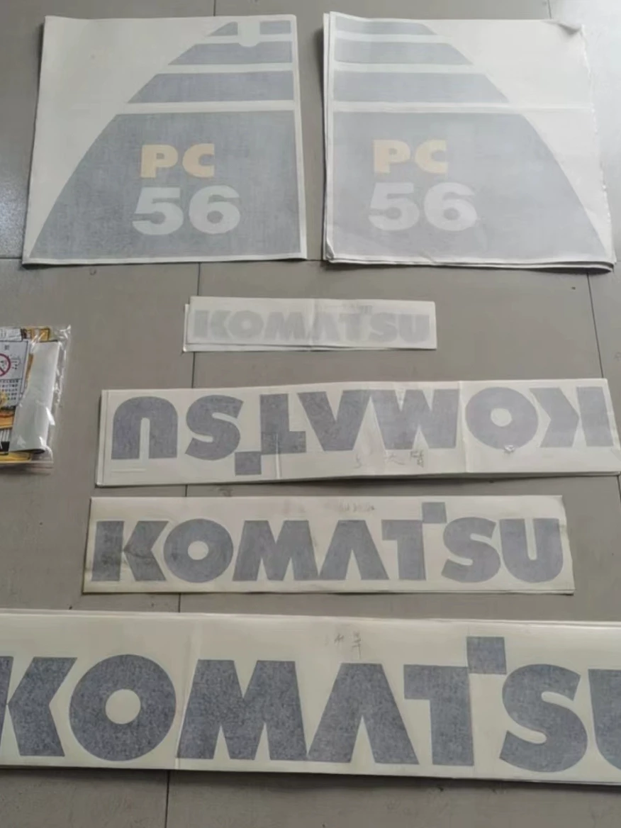 PC56-7 Komatsu excavator sticker