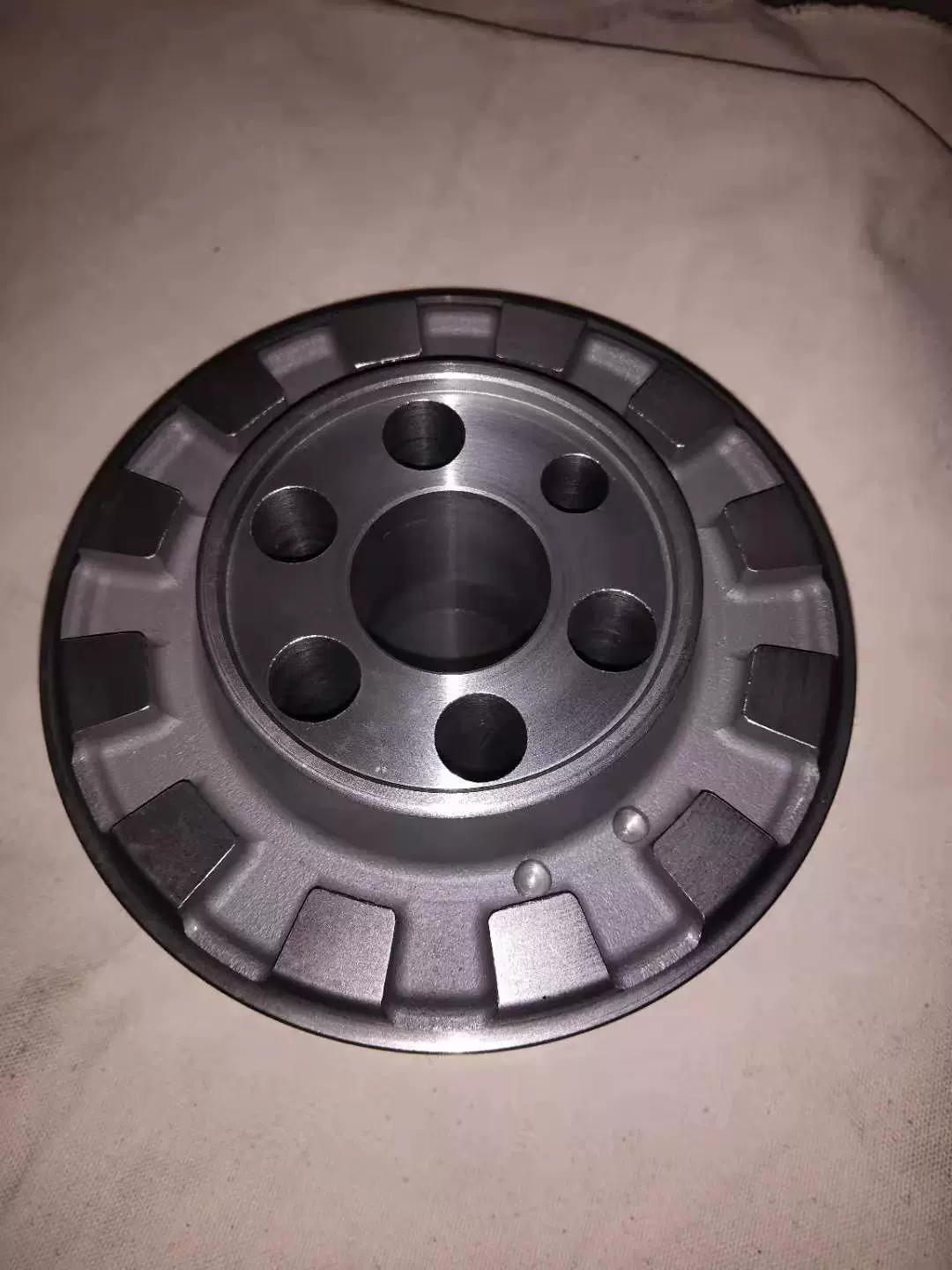 Komatsu loader WA470-3 crankshaft pulley 6150-31-1560