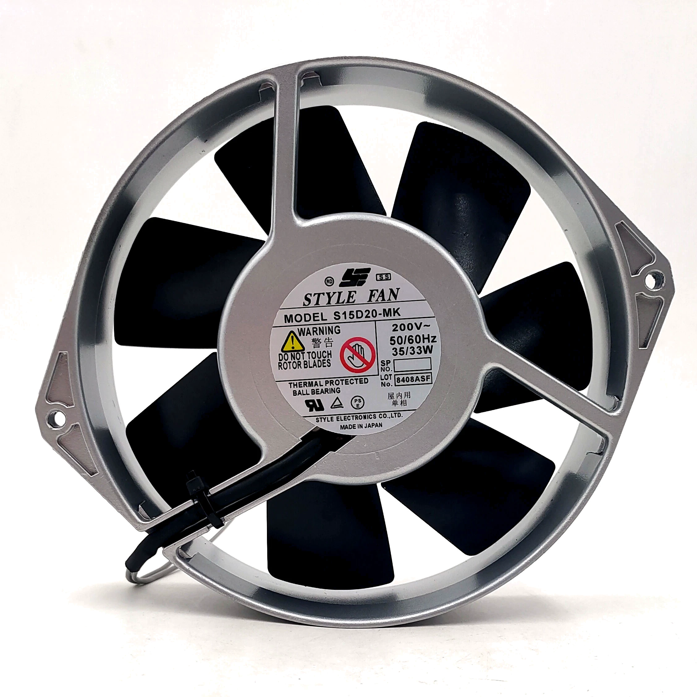 S15D20-MK 200VAC STYLE FAN 17238 all-metal fan
