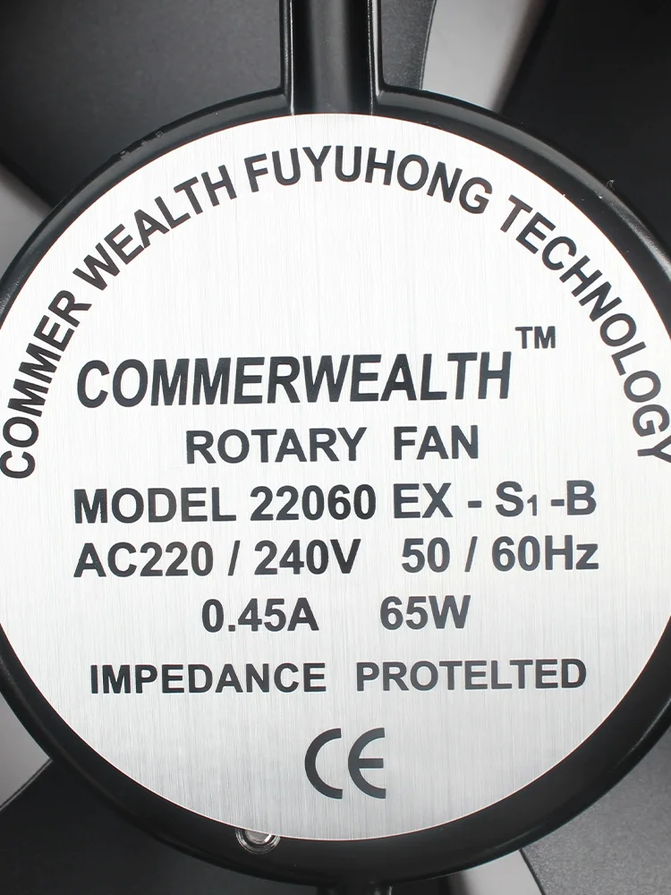 FP22060 EX-S1-B 22060 220/240V 0.45A 65W axial fan