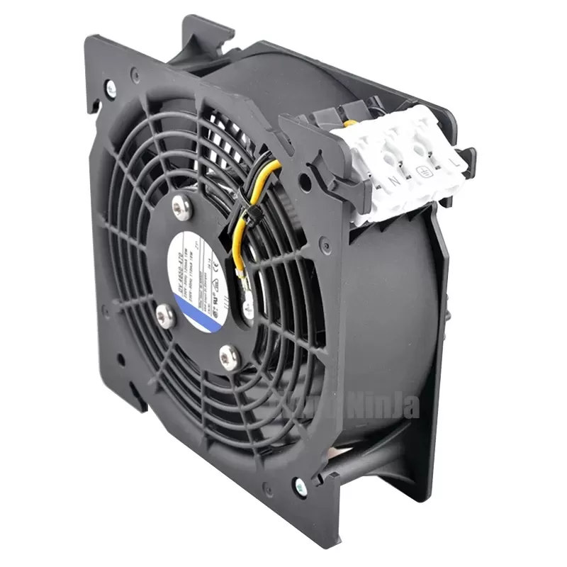 EBM DV4650-470 Ventola Di Raffreddamento Per Armadio 12cm (120x120x38mm), 230V, 120mA, 19W, 2650RPM, Doppio Cuscinetto A Sfera