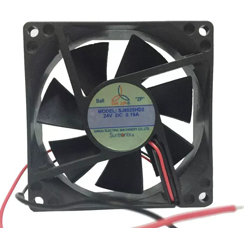 SJ8025HD2 Sanjun DC24V Ball Bearing Fan