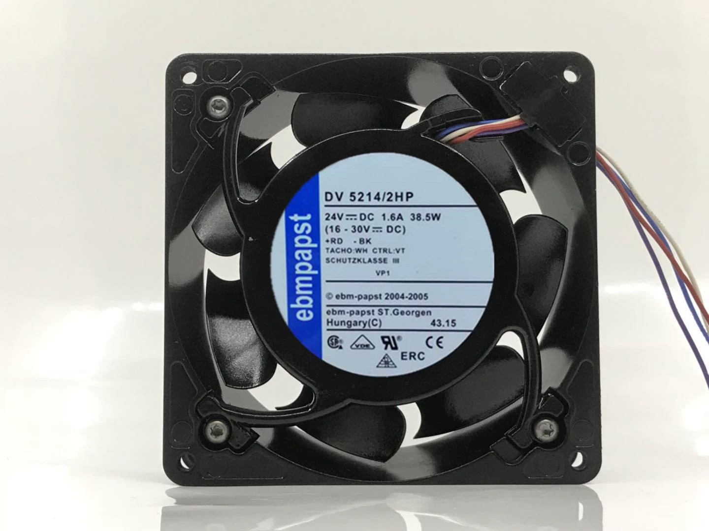 DV5214/2HP ebm-papst 24V 1.6A 38.5W fan