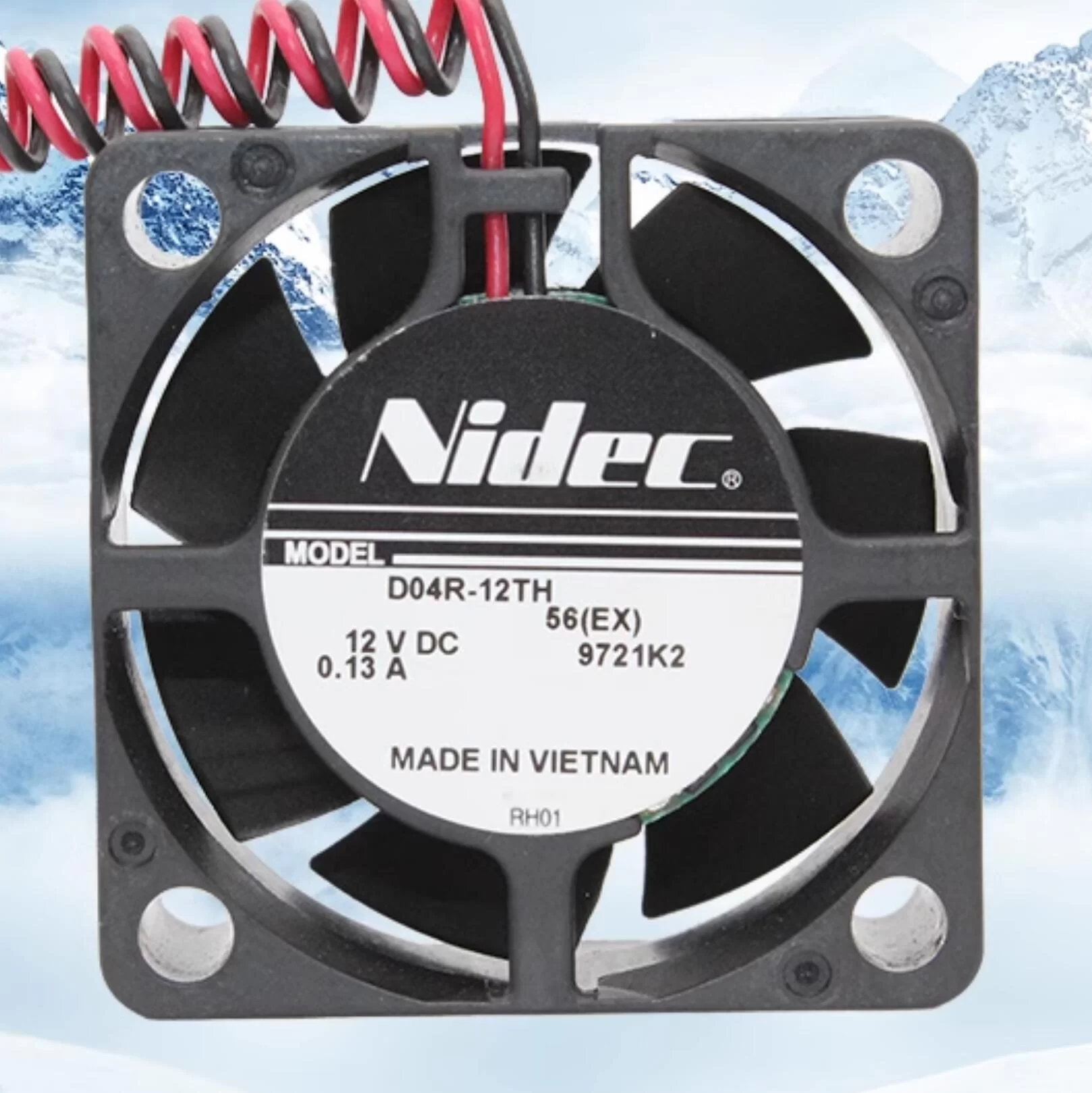 D04R-12TH Nidec 4015 12V 0.13A industrial cooling fan