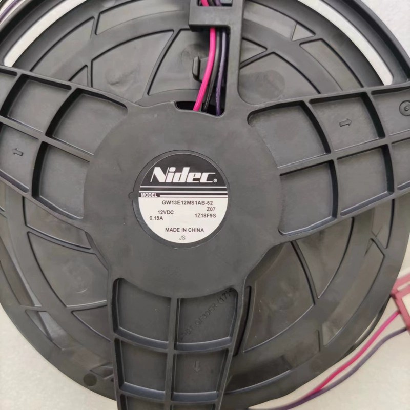 GW13E12MS1AB-52 Nidec refrigerator fan GW13E12MS1AB-52 Nidec refrigerator fan