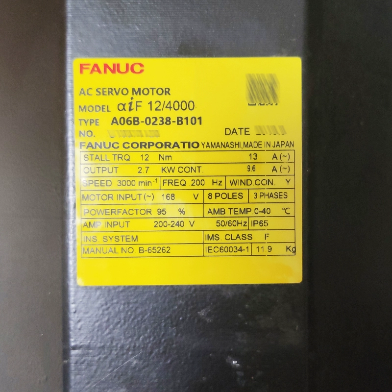 A06B-0238-B101 A06B-2238-B101 FANUC motor A06B-0238-B101 A06B-2238-B101 FANUC motor