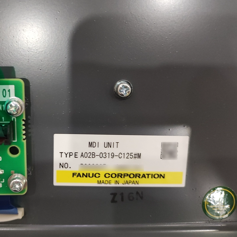 A02B-0319-C125#T#M FANUC operating button board A02B-0319-C125#T#M FANUC operating button board