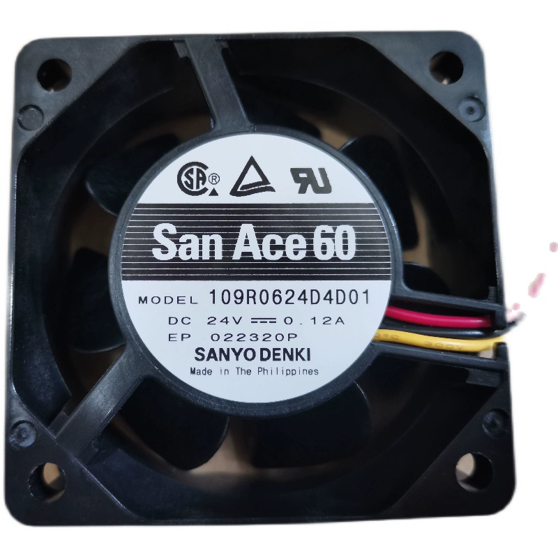 109R0624D4D01 Sanyo Denki DC Brushless Axial Fan