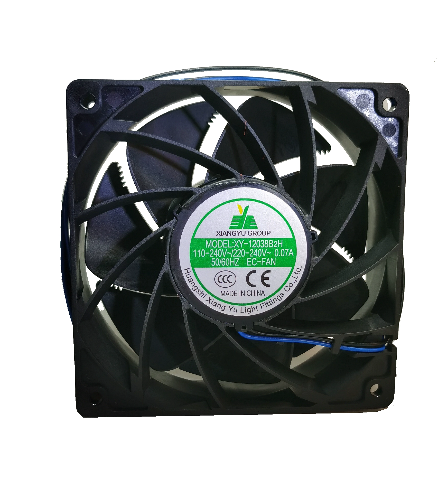 XY12038B2H 220V refrigerator waterproof silent fan XY12038B2H 220V refrigerator waterproof silent fan